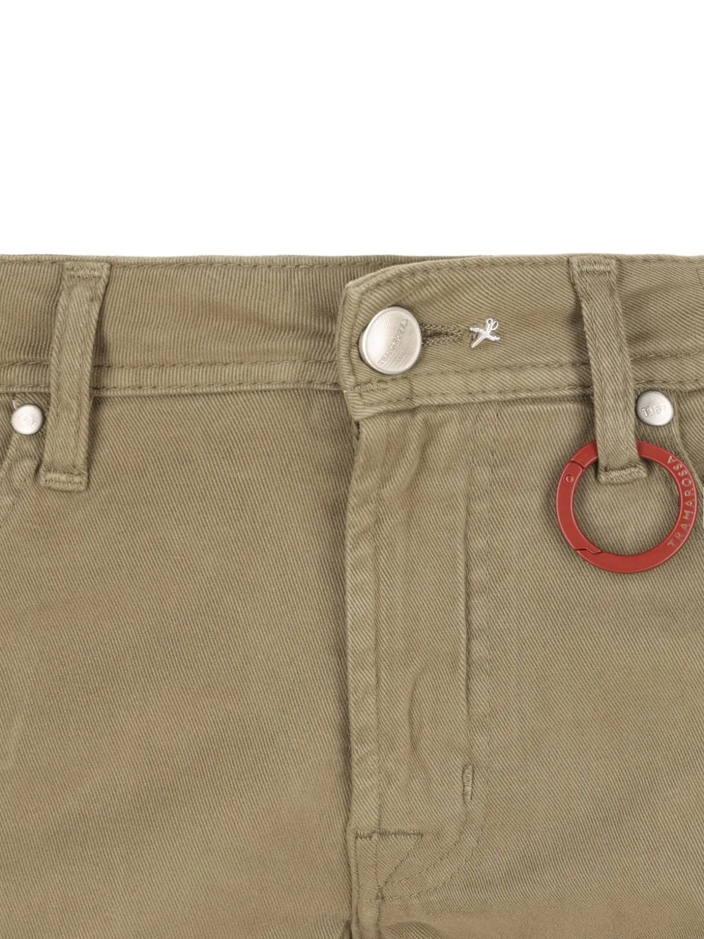  Sartoria Tramarossa Leonardo Logo-patch Jeans - Green 