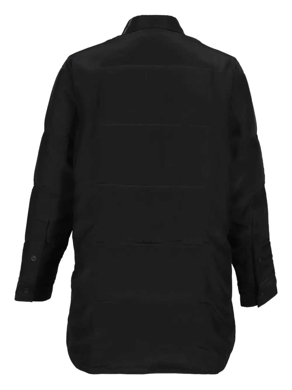 Yohji Yamamoto Jack met grafische print Zwart