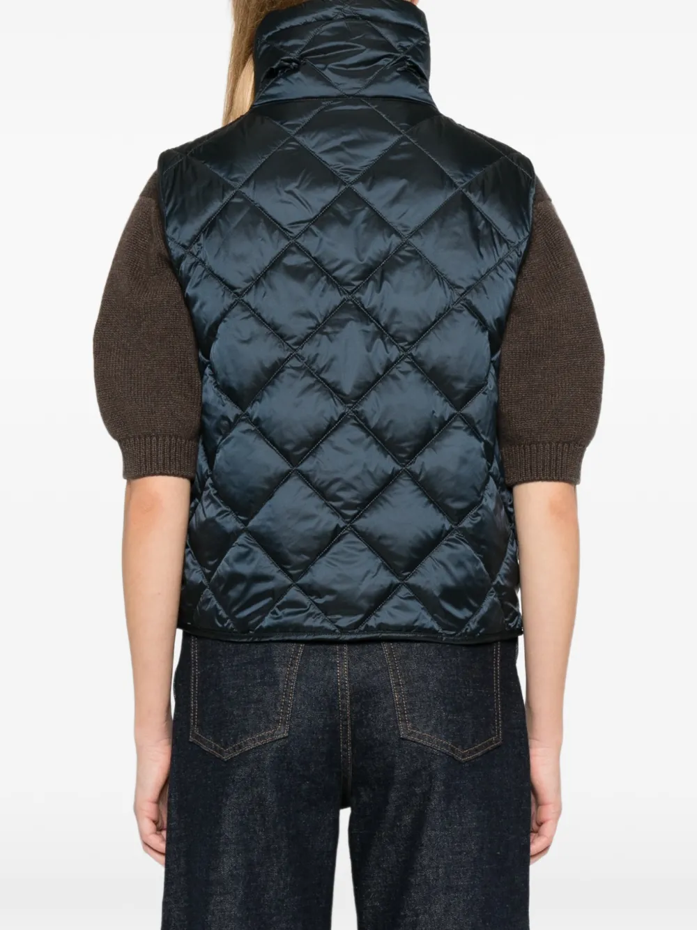 Max Mara The Cube gewatteerd jack Blauw