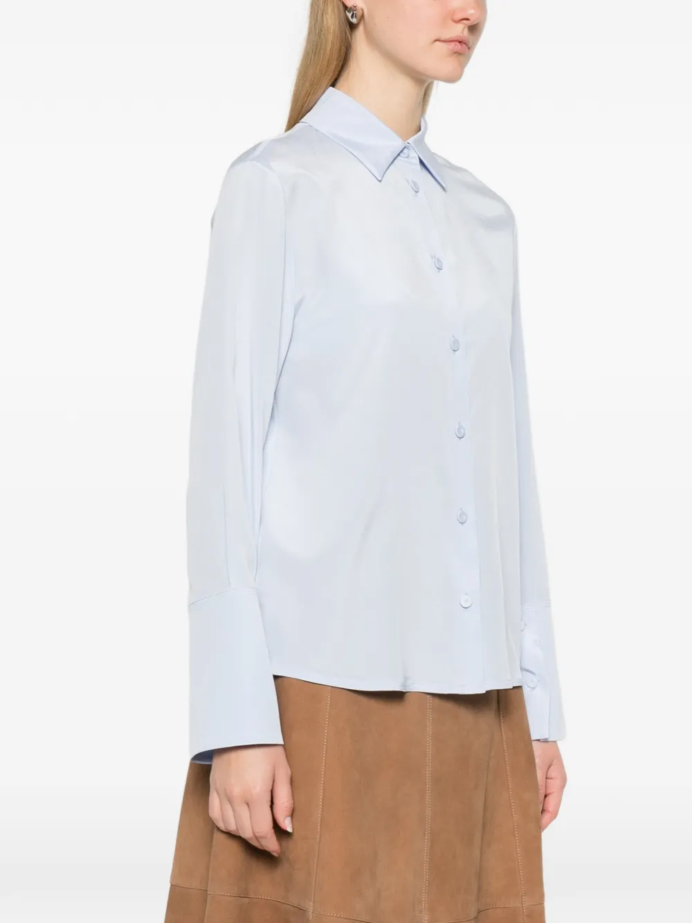 Max Mara Overhemd Blauw