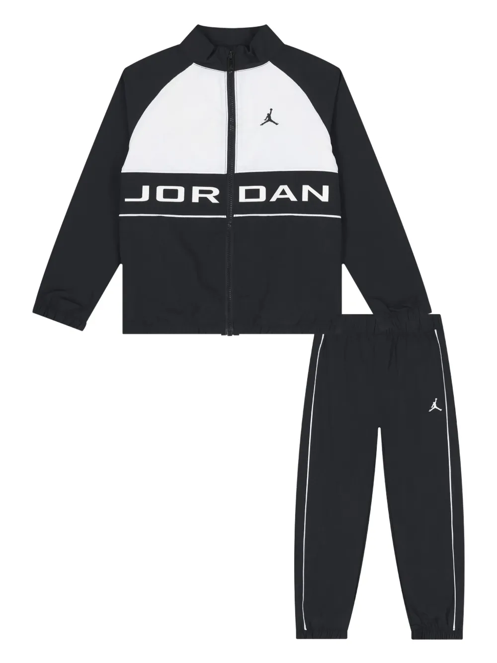 Jordan Kids logo tracksuit - Nero