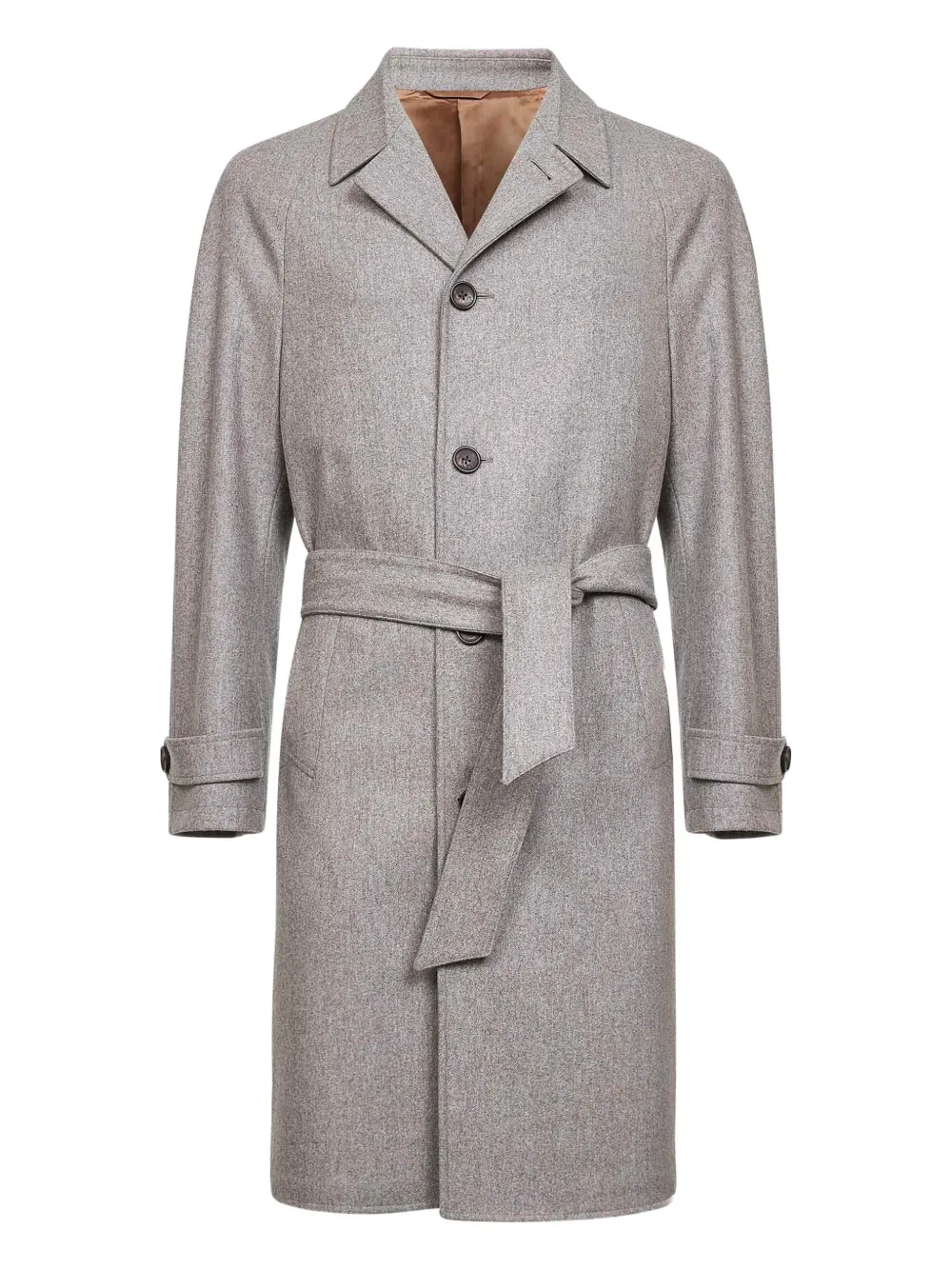 D4.0 belted coat | Neutrals | Image 1