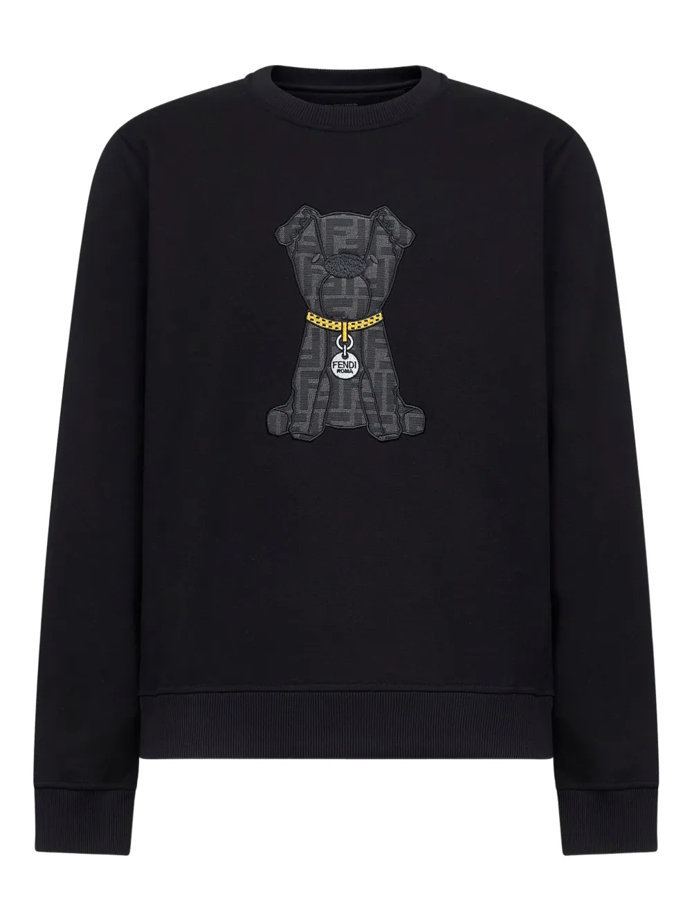 FENDI sudadera con logo | negro | Image 1