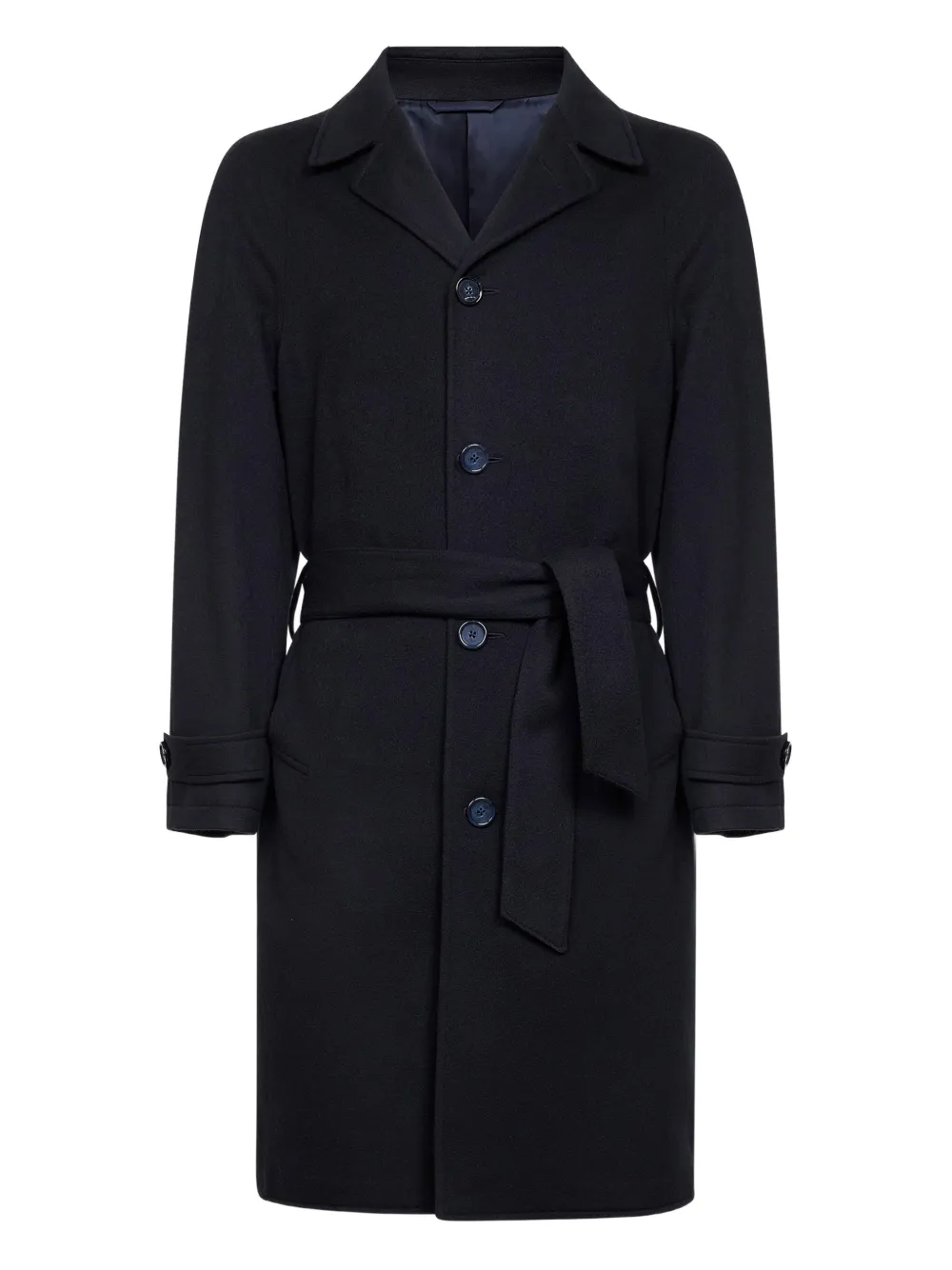 D4.0 belted coat | Blue | Image 1
