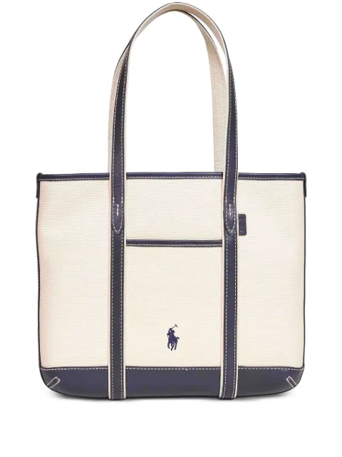 Polo Ralph Lauren embroidered tote bag