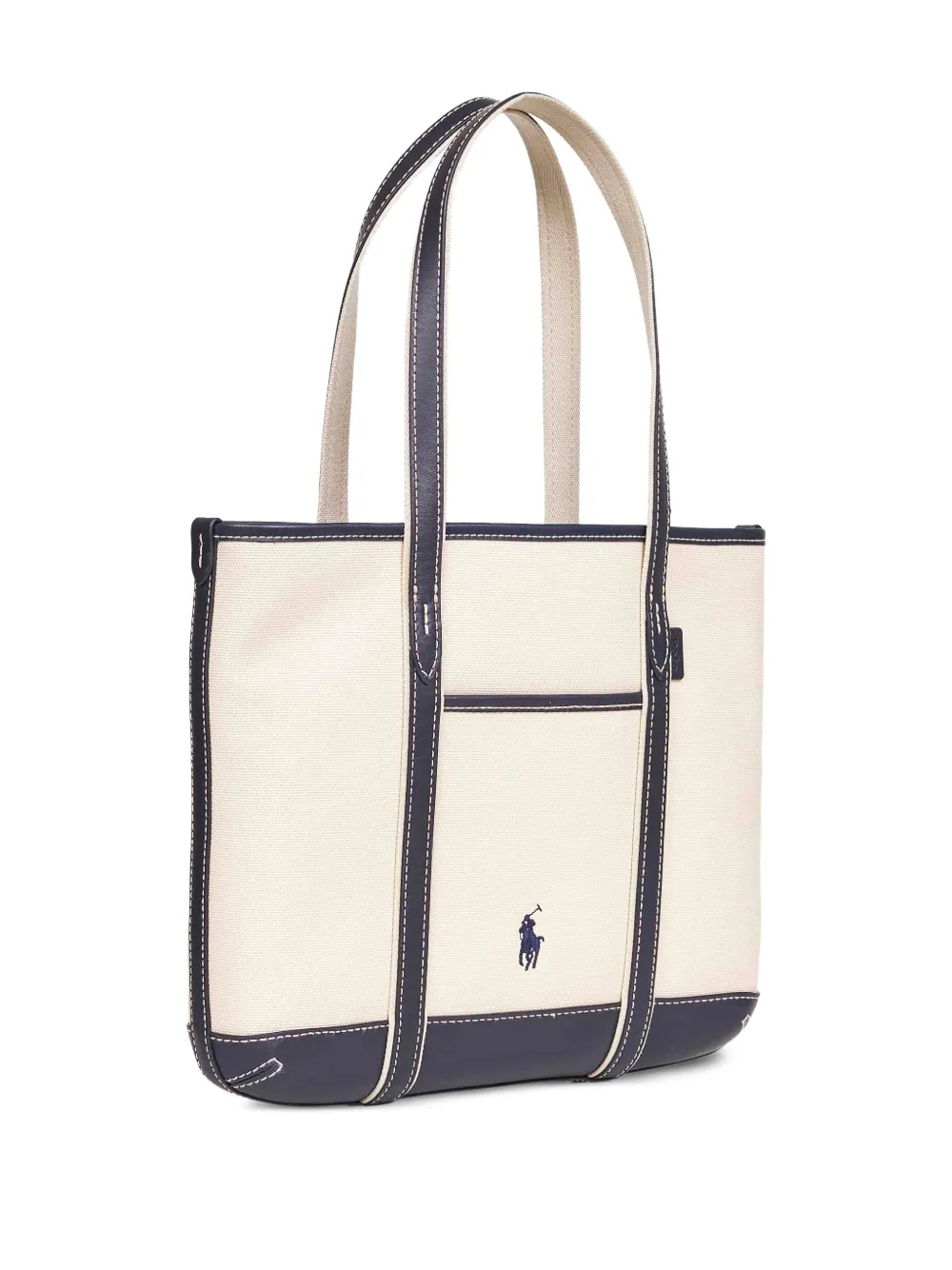 Polo Ralph Lauren Shopper met borduurwerk Beige