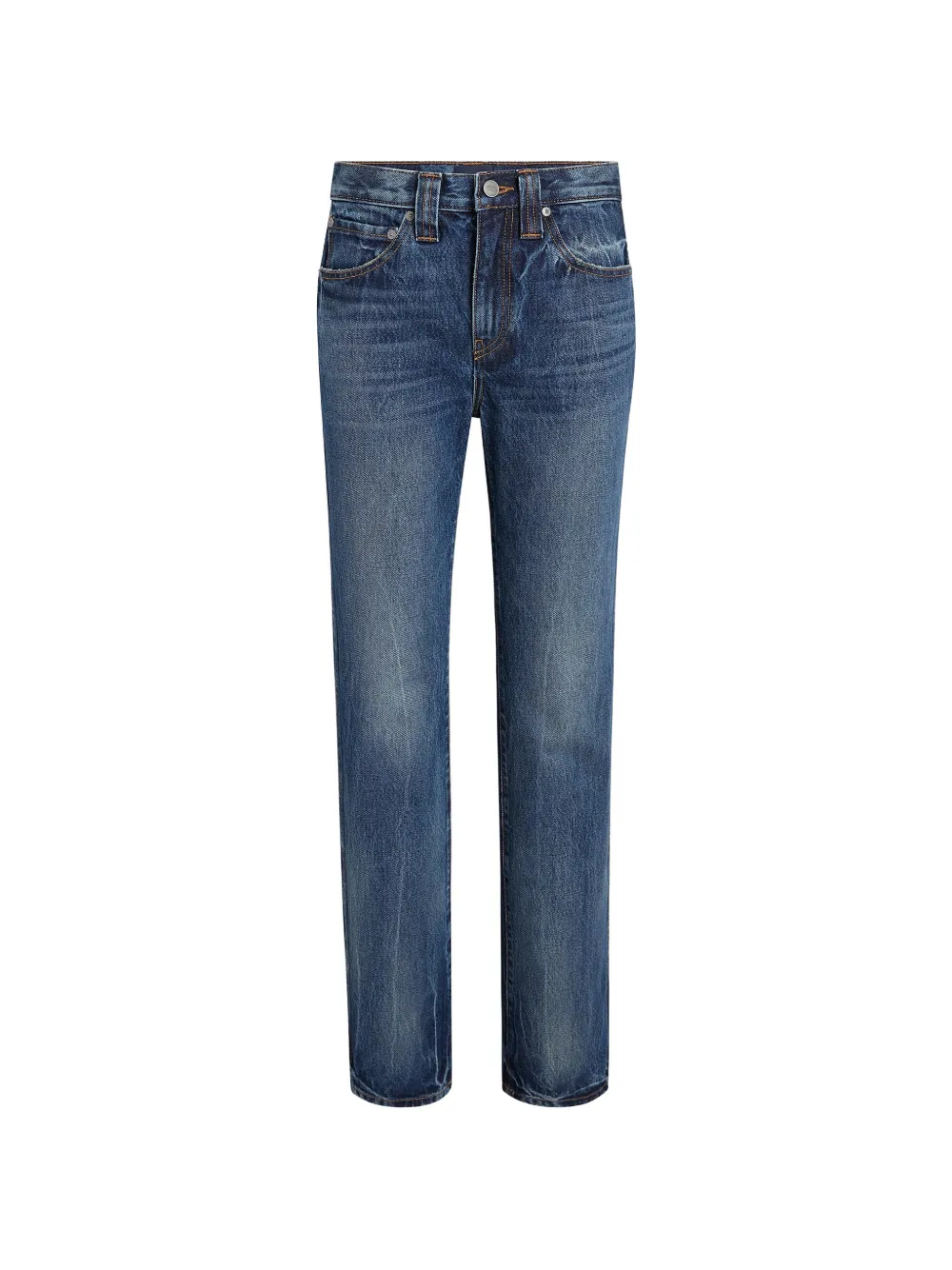 KHAITE Jeans met vijf zakken Blauw