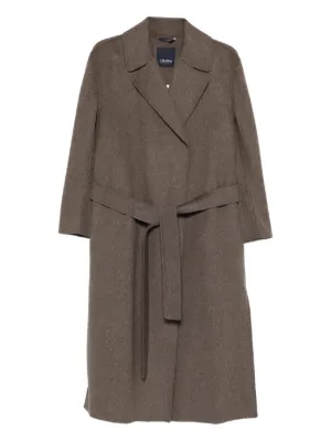Valentino Garavani Pre-Owned 1980s double-breasted wool-blend Coat