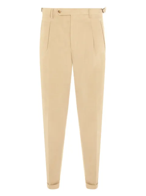 Berwich pantalon à design plissé