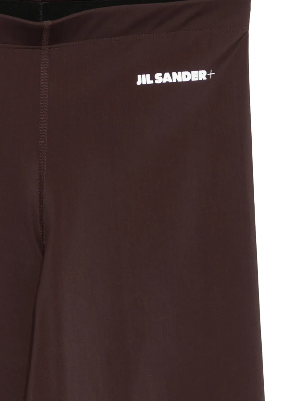 Jil Sander Bikershorts met logo Bruin