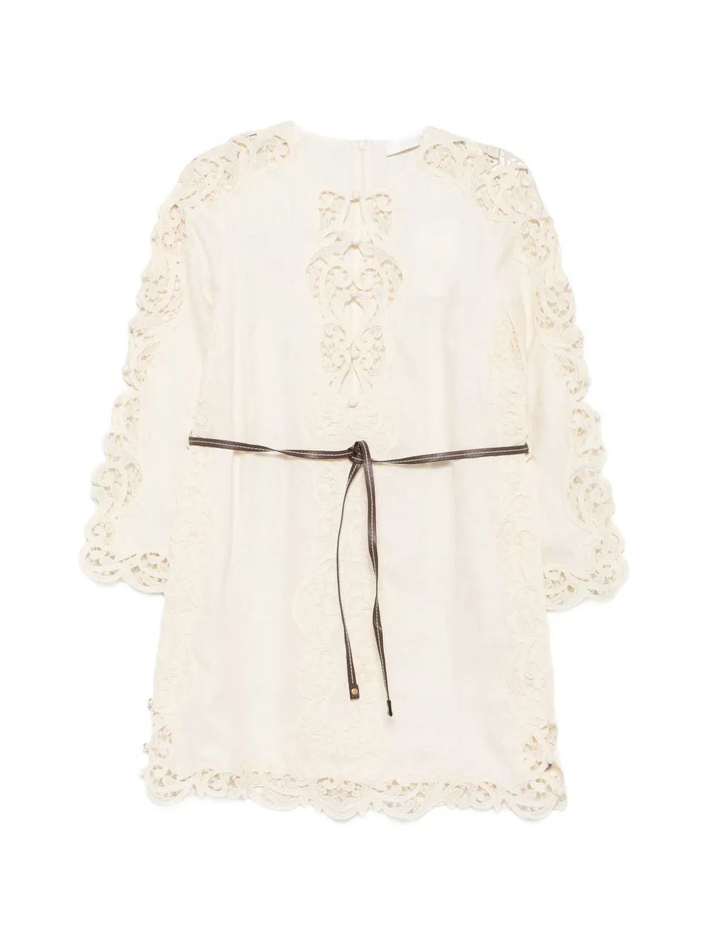 ZIMMERMANN belted tunic - Toni neutri
