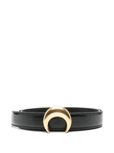 Marine Serre crescent-moon buckle belt