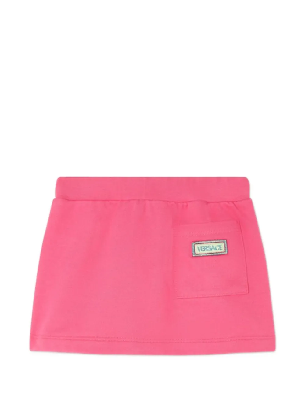 Versace Kids Rok met geborduurd logo Roze