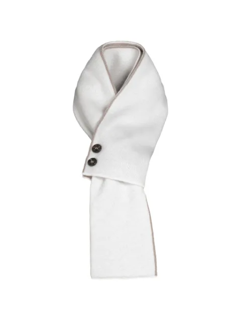 Moorer buttoned scarf