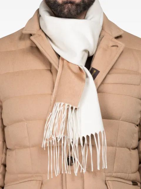 Moorer Jared fringed scarf