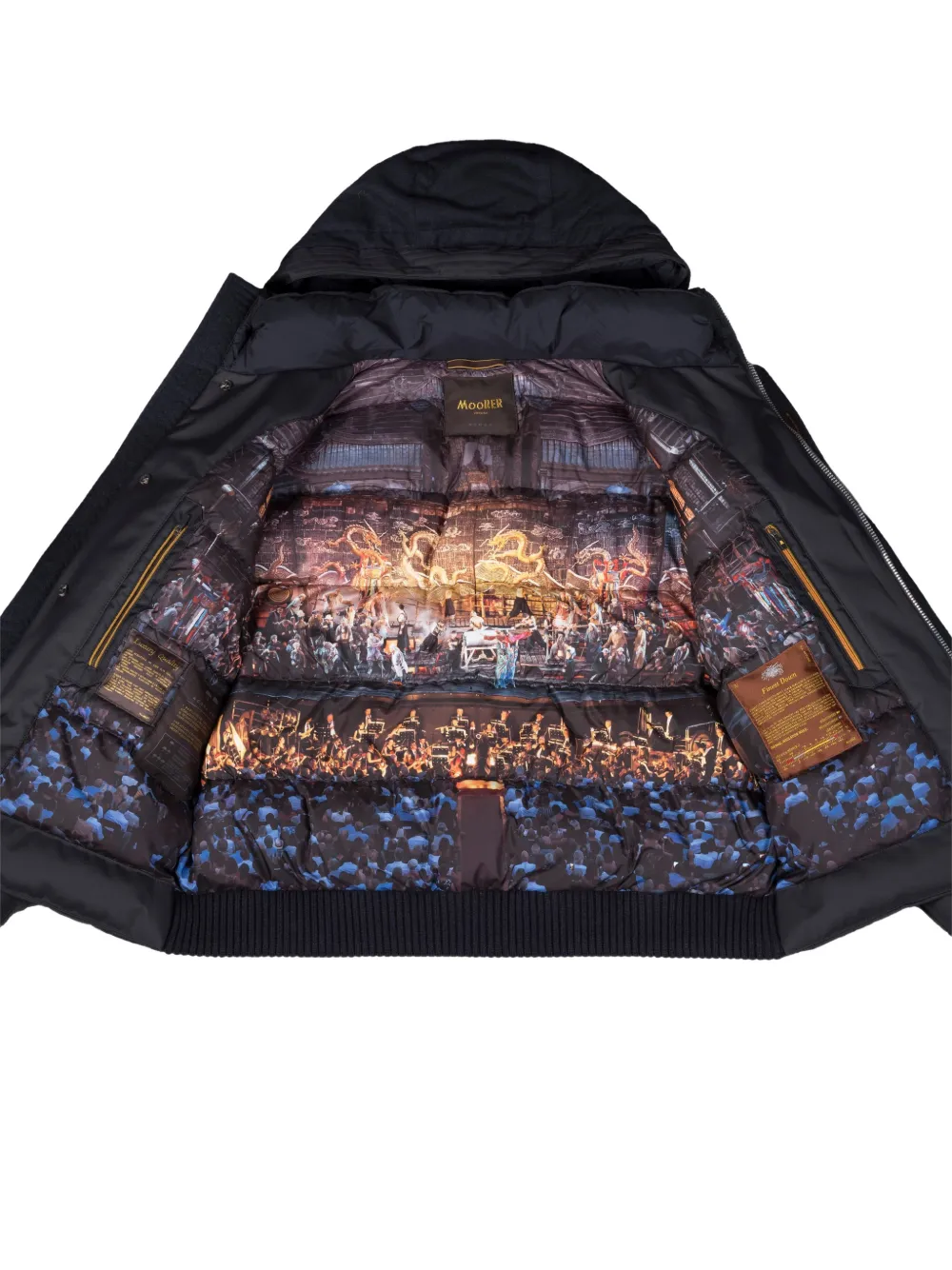 Moorer Dalio hooded pocket jacket | Down Jackets | Image 2