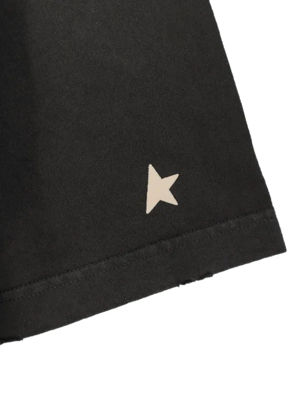 Golden Goose star-graphic T-shirt | Grey | FARFETCH RO