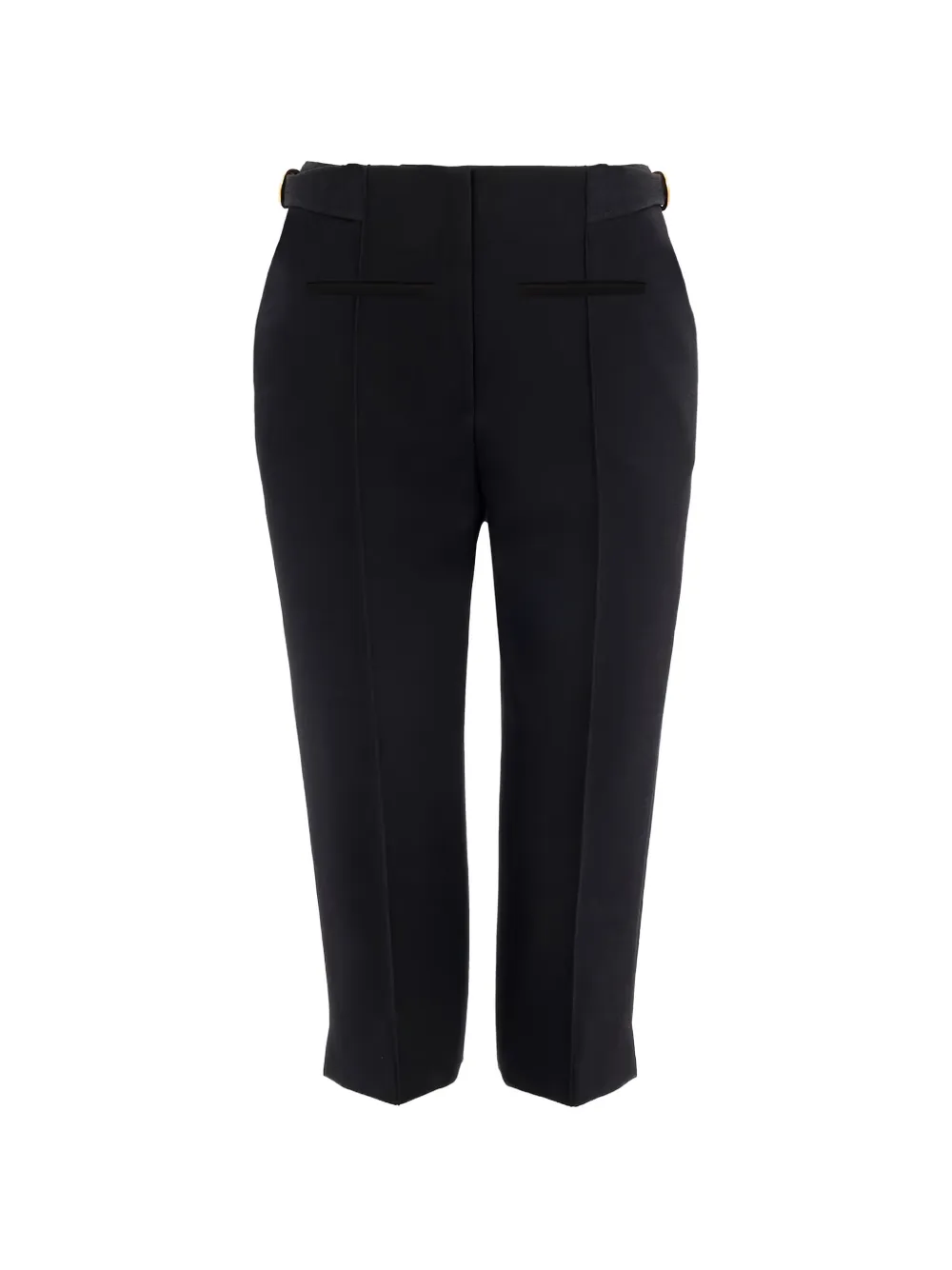 Chlo&eacute; tailored cropped trousers - Zwart