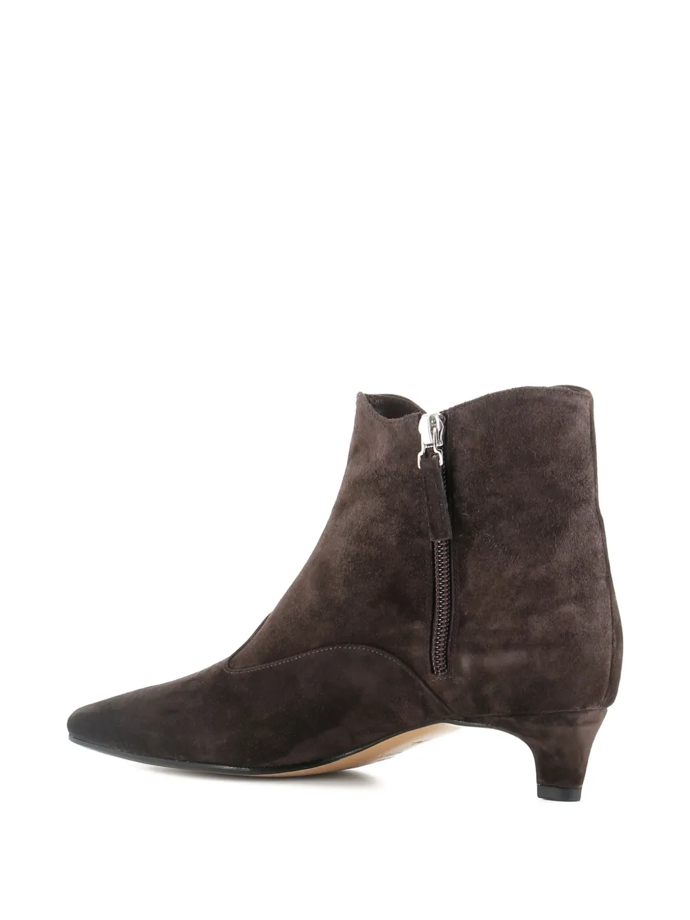 Antonio Barbato Maestri Veneziani Pointed Suede Boots In Animal Print