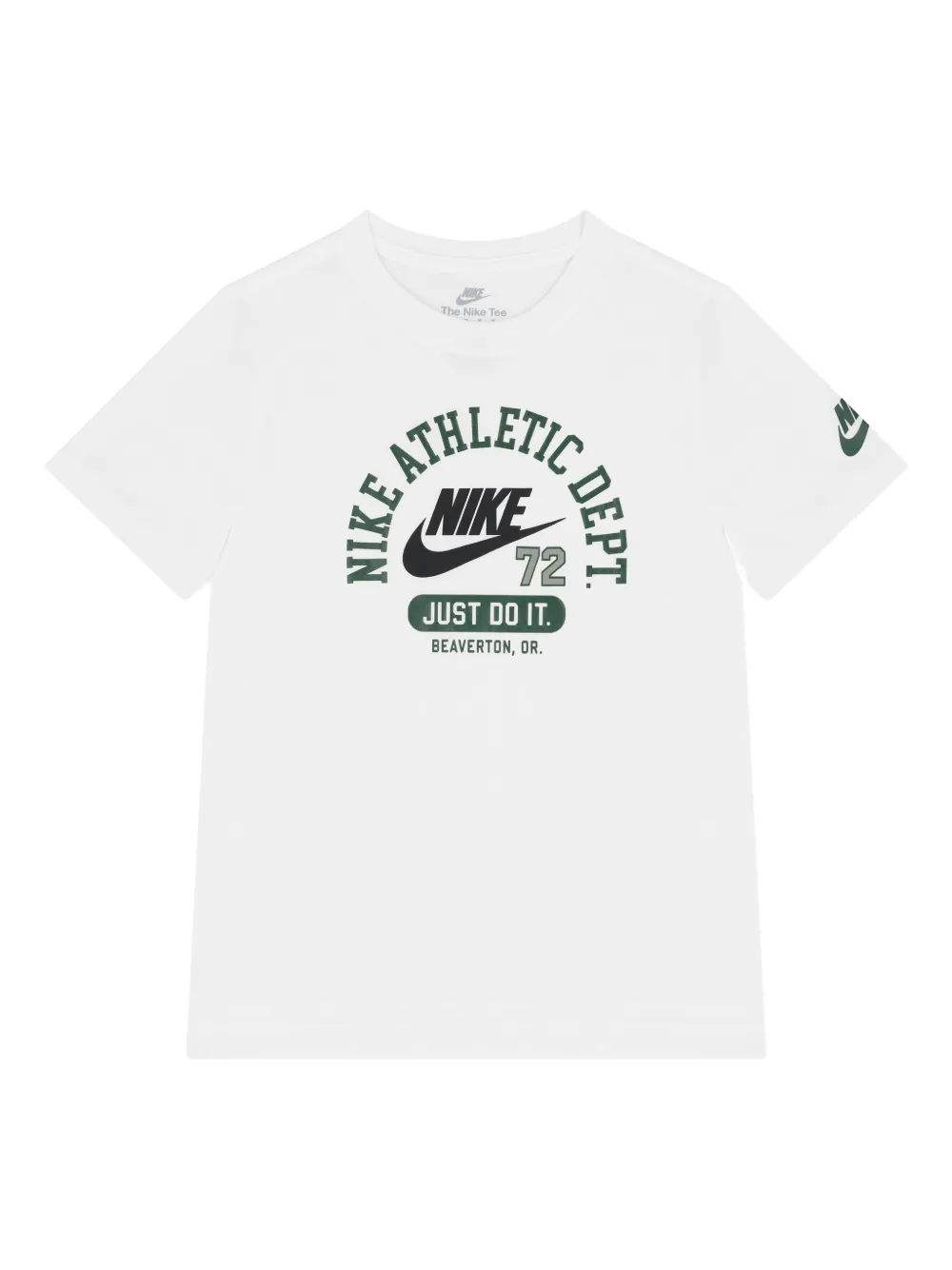 Nike Kids logo-print T-shirt - Bianco