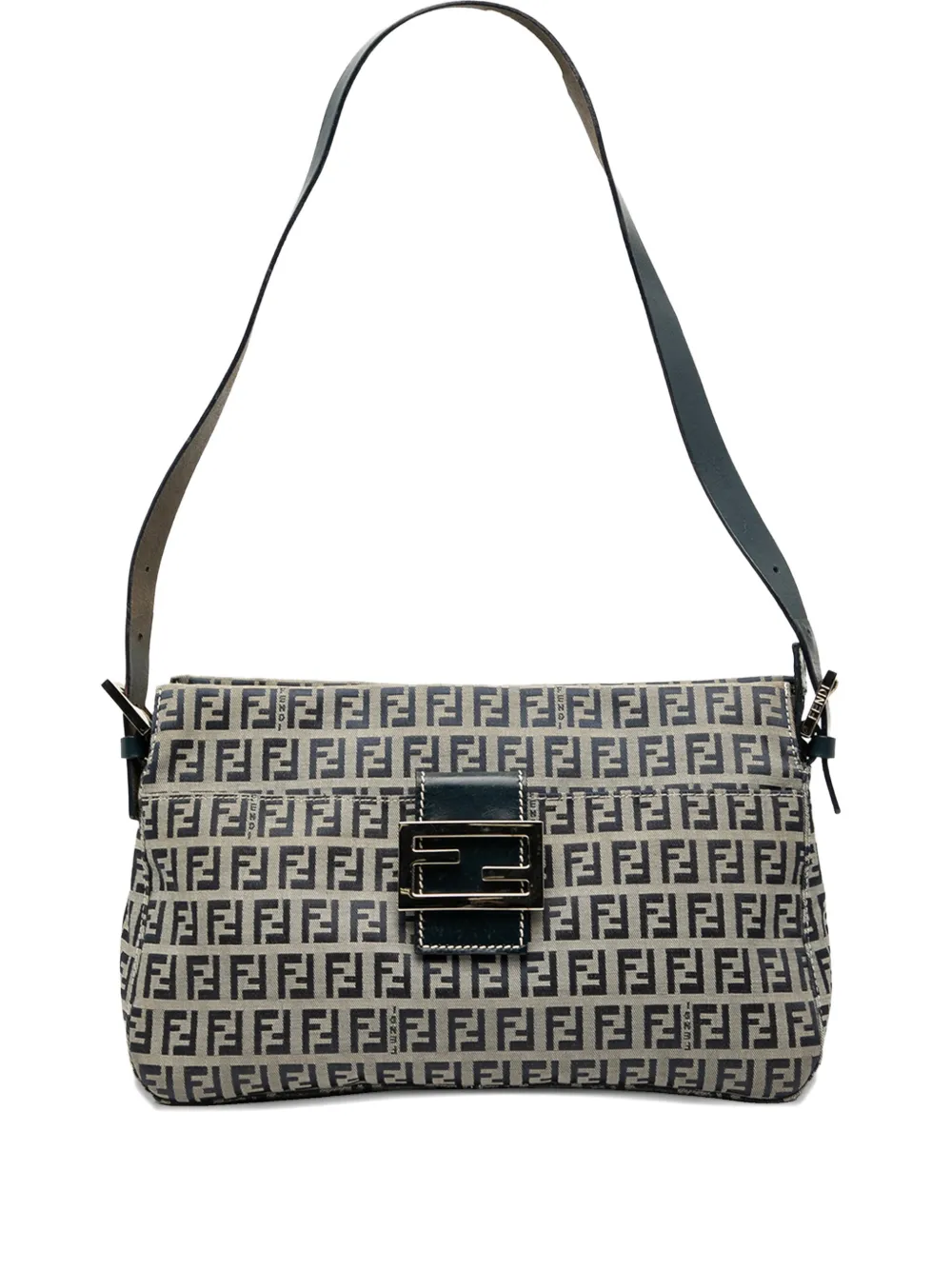 Fendi Pre-Owned 2000-2010 Zucchino Canvas shoulder bag | Grey | Image 1