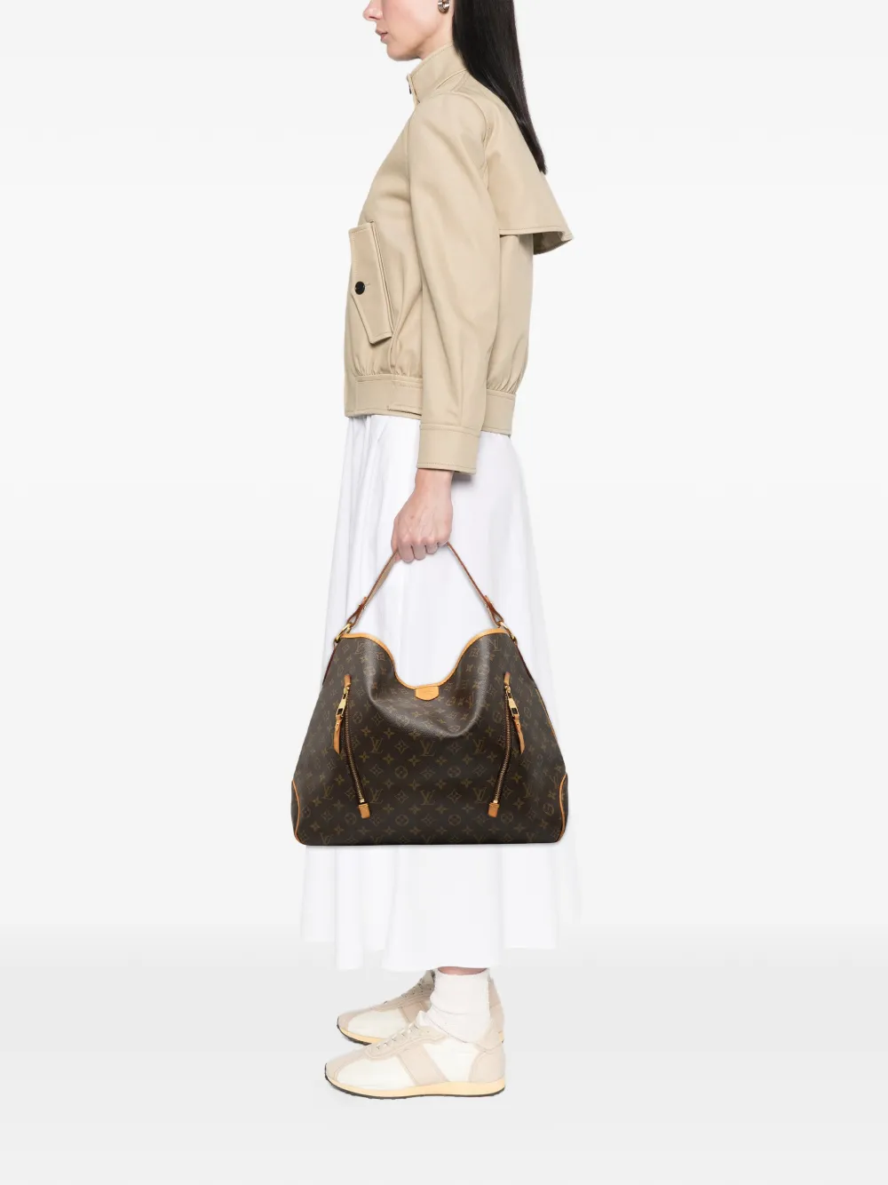 Louis Vuitton Pre-Owned 2010 Monogram Delightful GM hobo bag | Pre-Owned | Image 2