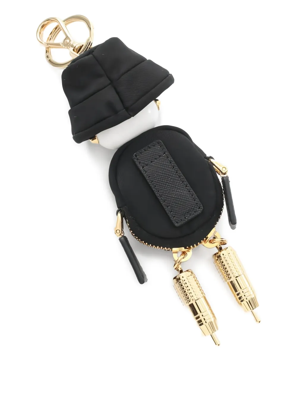 Prada Pre-Owned 2020s Robby zip bag charm | Image 2