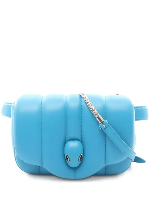 Bvlgari Pre-Owned 2010s x Ambush serpenti quilted leather belt bag