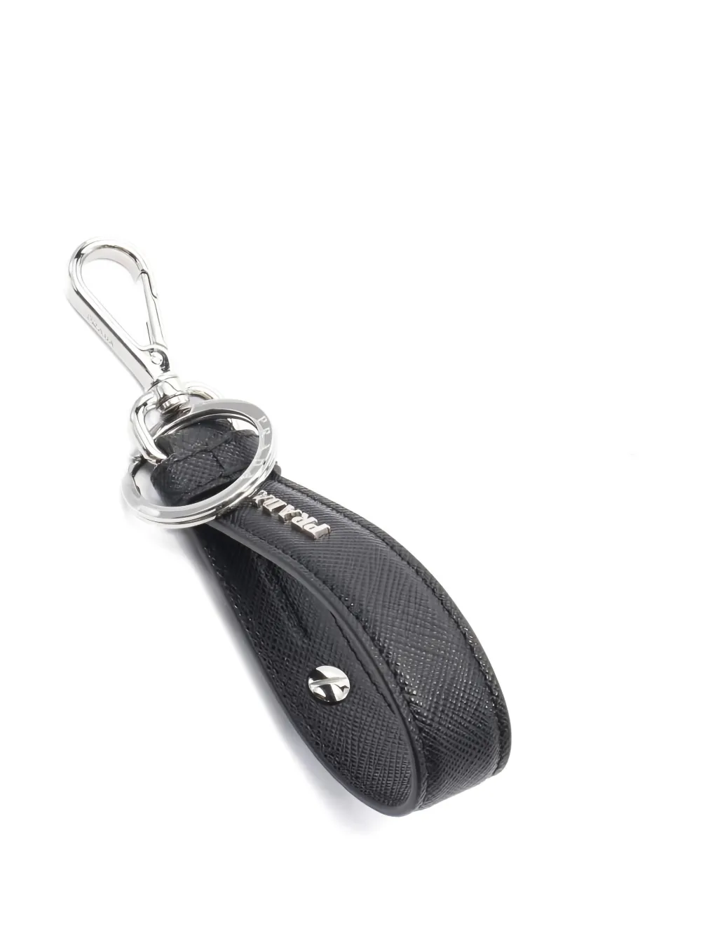 Prada Pre-Owned 2020s saffiano leather keyring | Men | Image 2