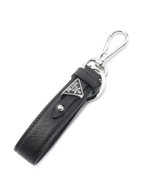 Prada Pre-Owned 2020s saffiano leather keyring