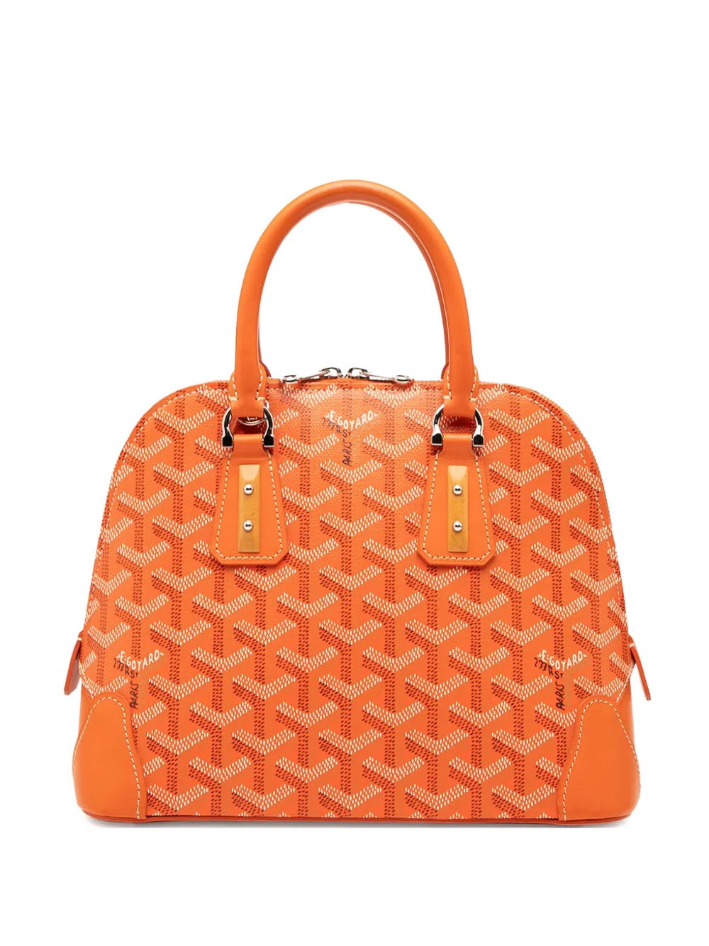 Goyard Pre-Owned 2024 Goyardine Vendome Mini satchel - Arancione