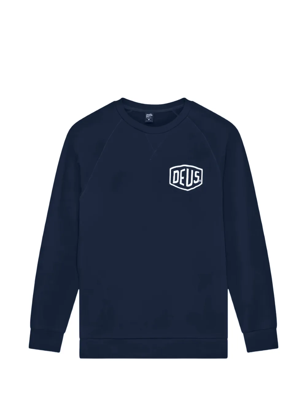 Deus Ex Machina logo crew neck sweatshirt - Blu