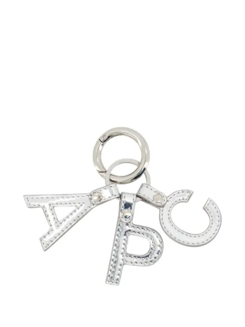 A.P.C. lettres A.P.C. keychain