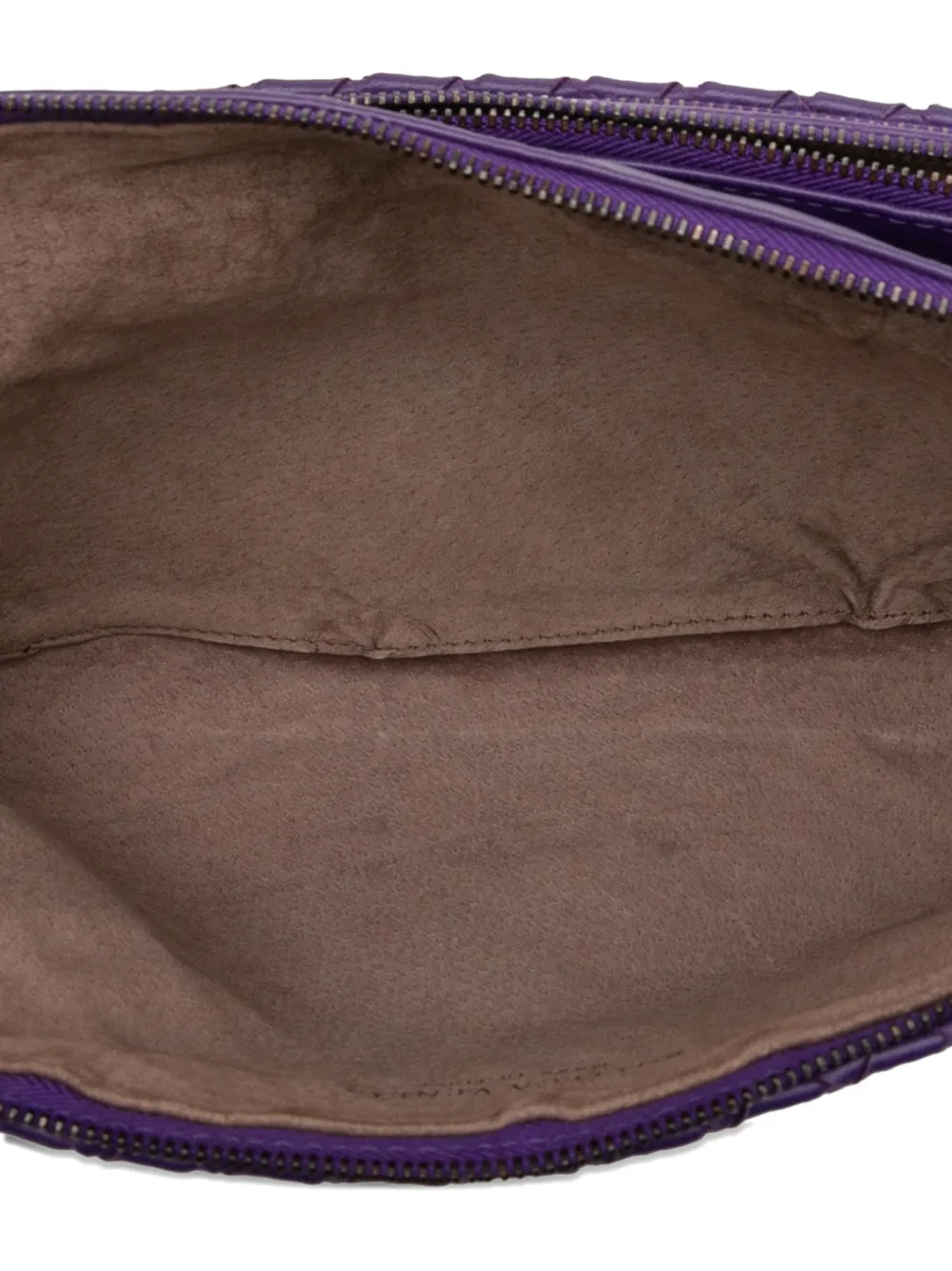 2012-2025 Nappa Intrecciato Triple Zip Shoulder Bag