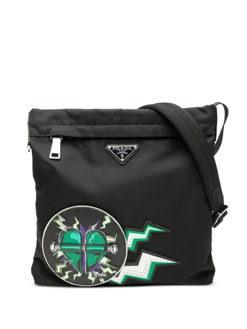 Prada Pre-Owned 2013-2025 Universal Studios Tessuto Montagna Frankenstein Print crossbody bag