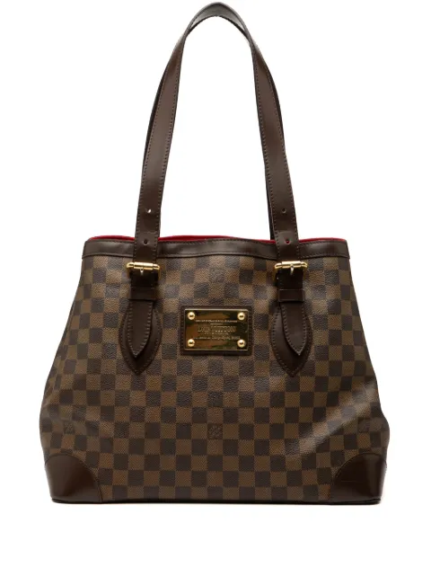 Louis Vuitton Pre-Owned 2008 Damier Ebene Hampstead MM tote bag