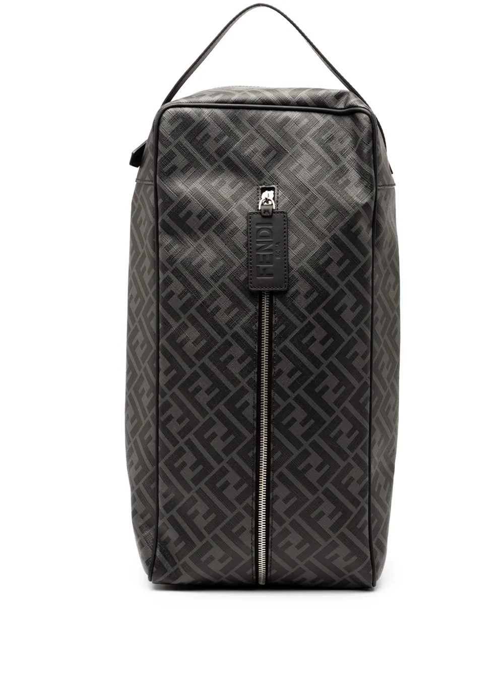 Fendi Pre-Owned 2010-2025 Zucca Coated Canvas Shoe Case handbag | Grey | Image 1