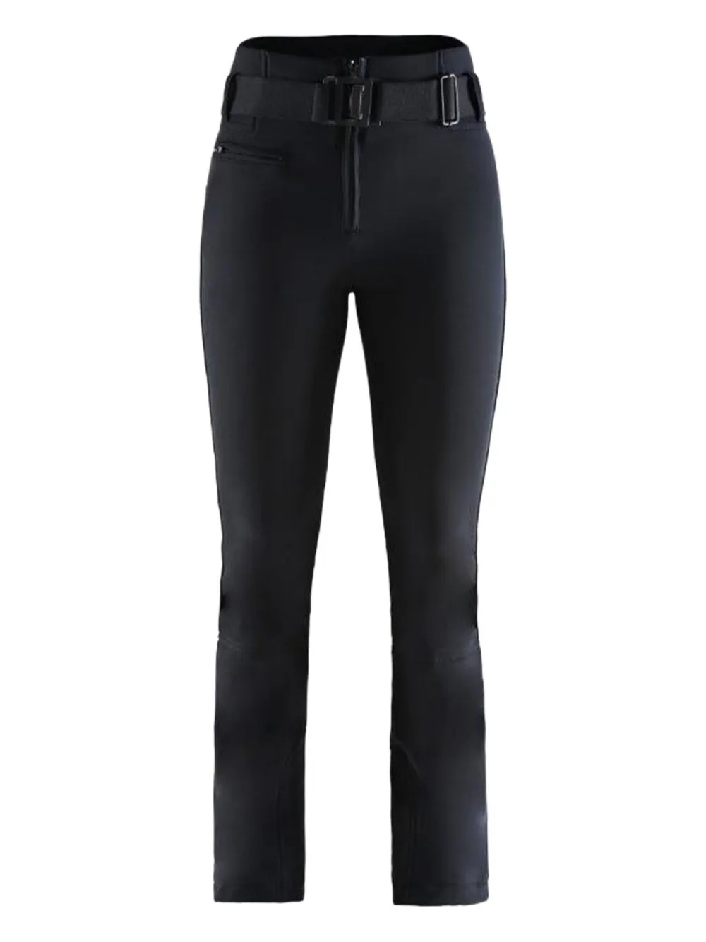 ROBERTA TONINI Gabry Panski buckle-detailed zip-fastening ski trousers - Nero