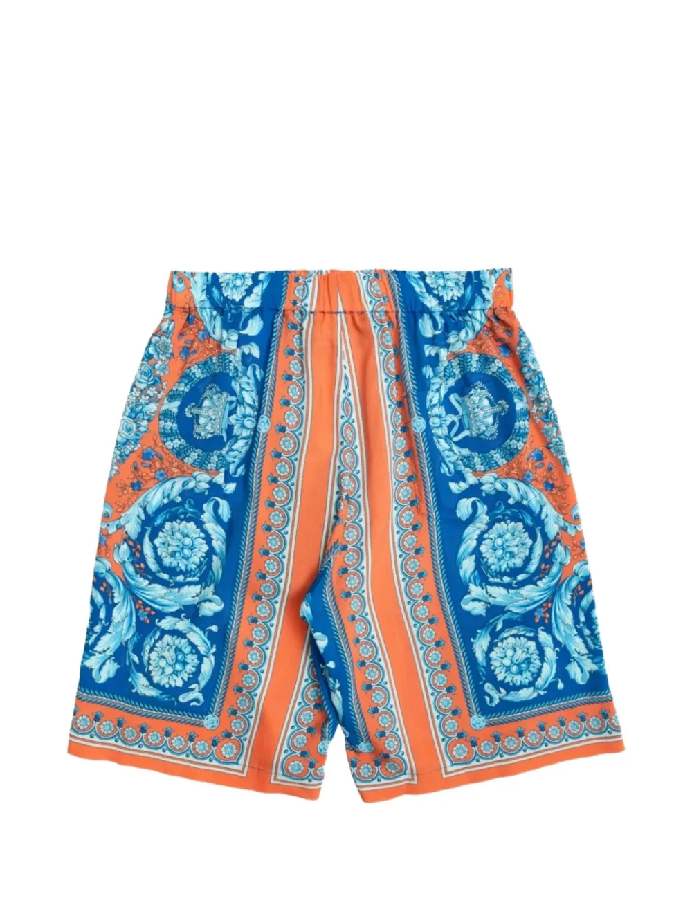 Patterned Casual Shorts
