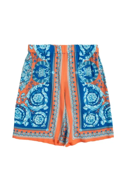 Versace Kids patterned casual shorts