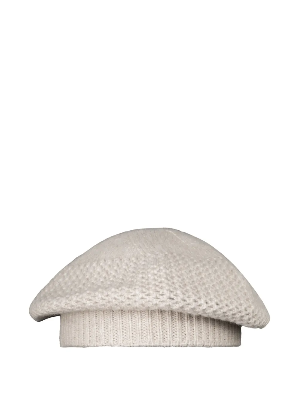 Moorer Mira Knitted Hat In Gray