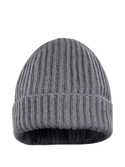 Moorer Davis ribbed-knit beanie hat