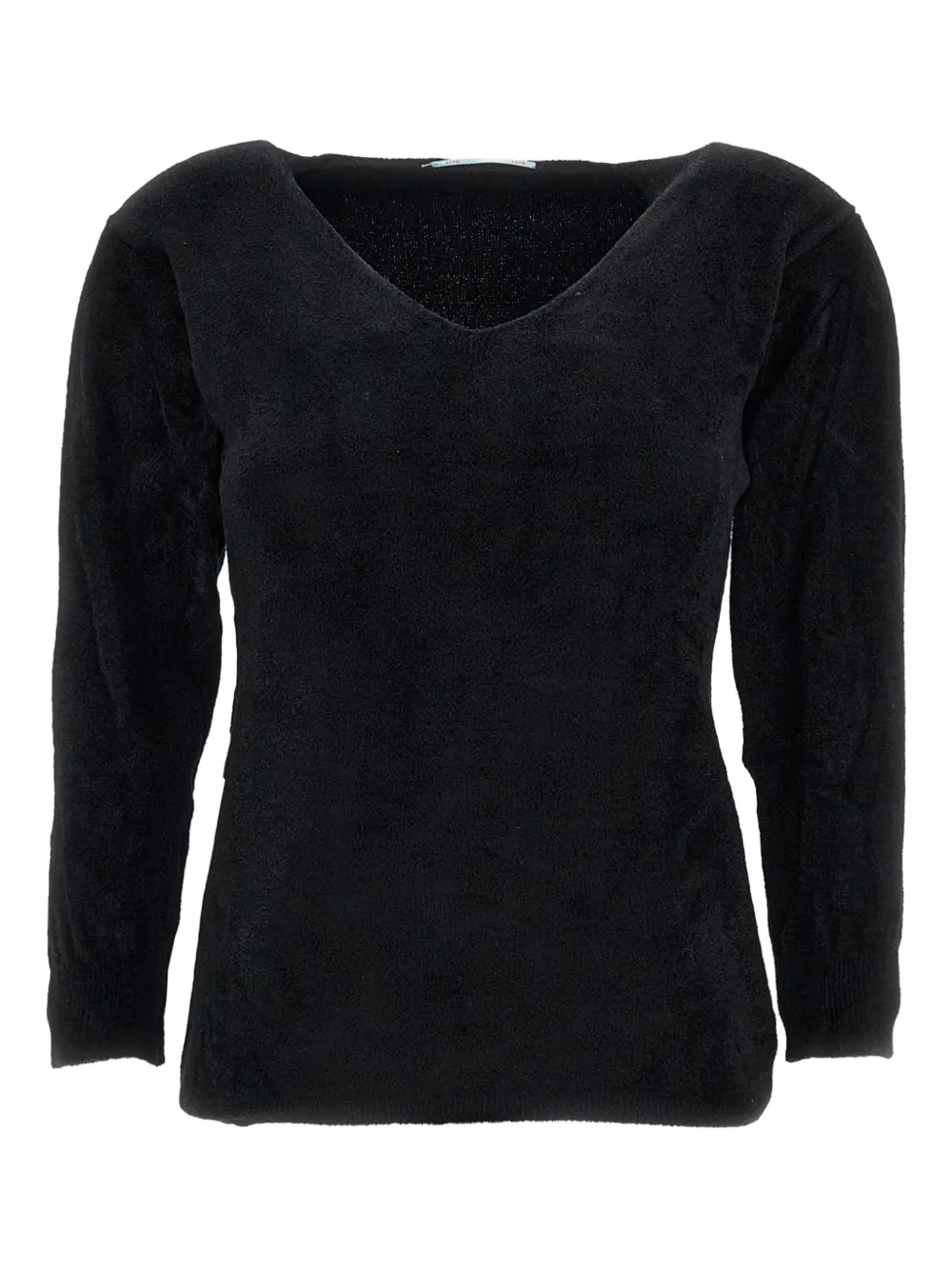 LIVE top con cuello en V | negro | Image 1