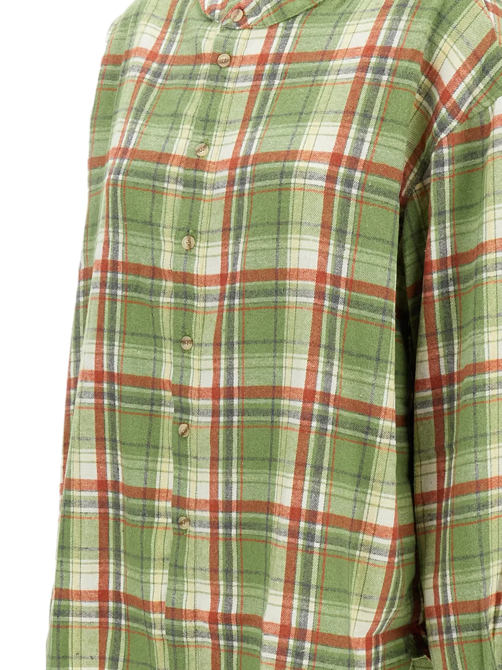  Epl Check Long-sleeve Shirt - Green 