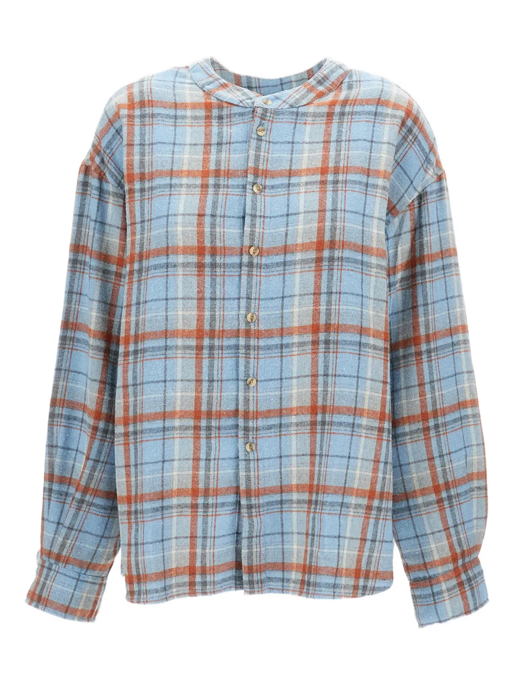 Epl Collarless Shirt In Multi