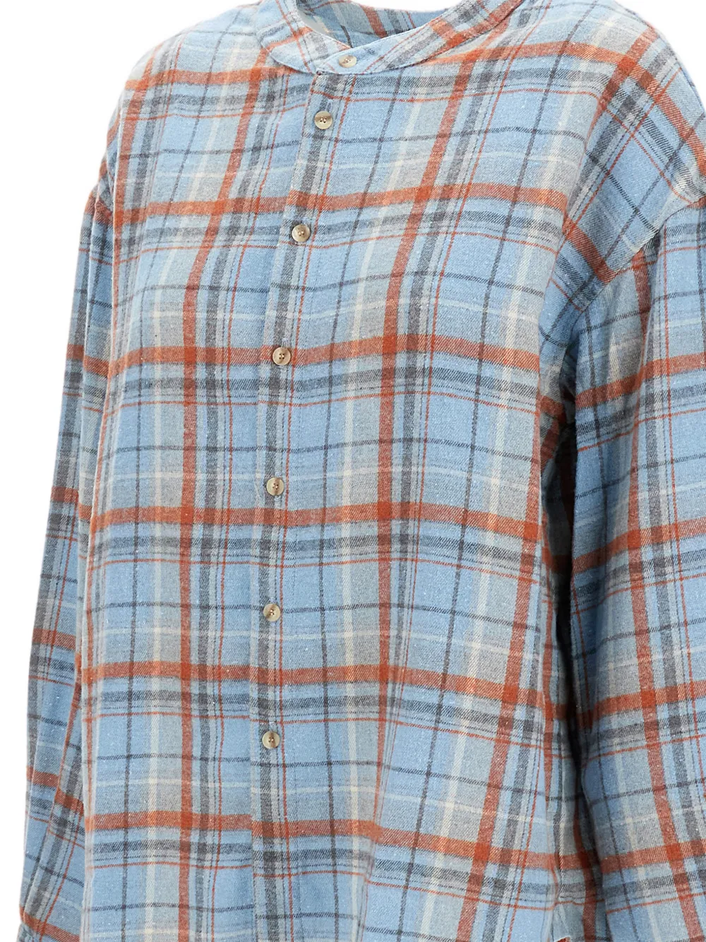  Epl Collarless Shirt - Blue 