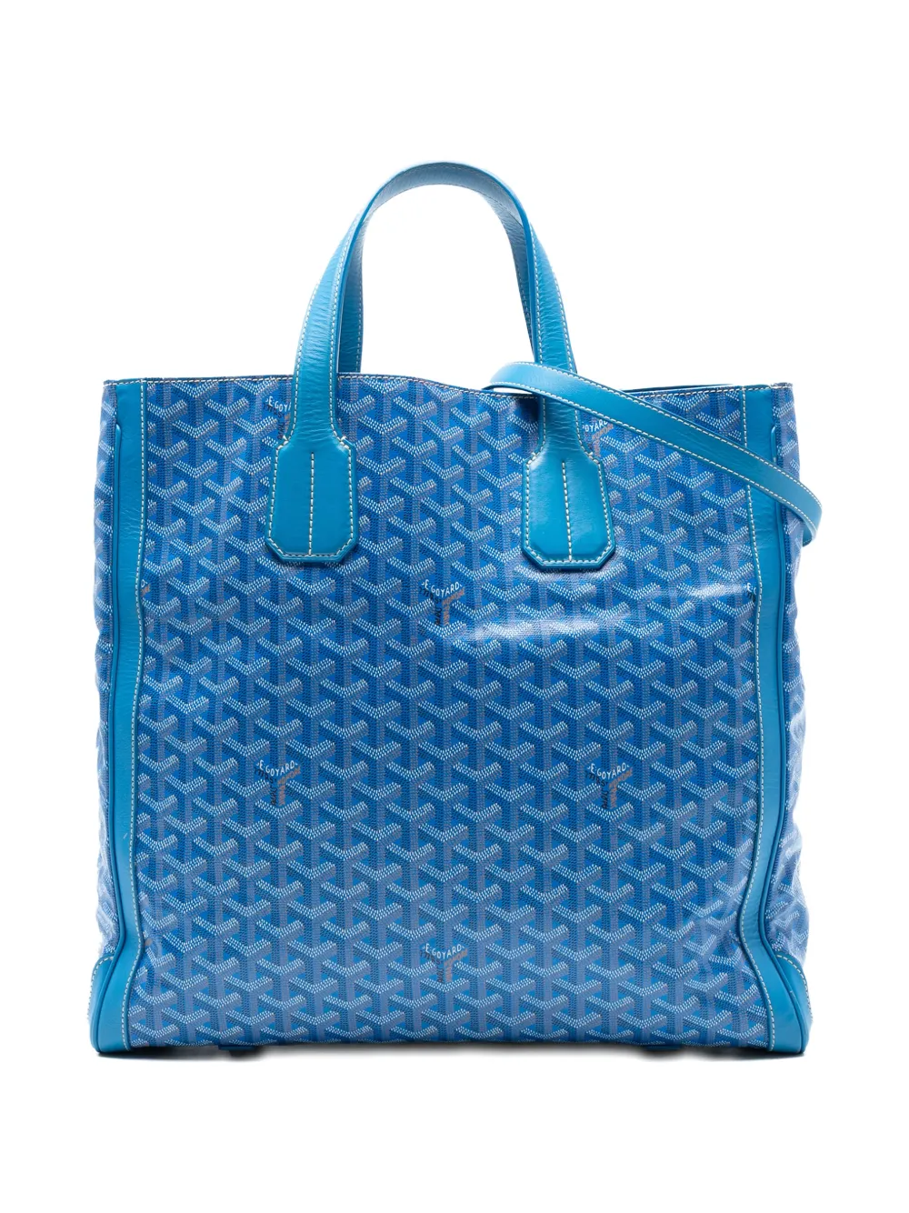 GOYARD Pre-owned 2011 Ine Voltaire Satchel In Blue