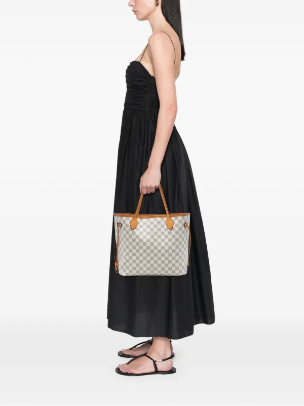 Louis Vuitton Pre-Owned 2016 ダミエ アズール ネヴァーフル MM