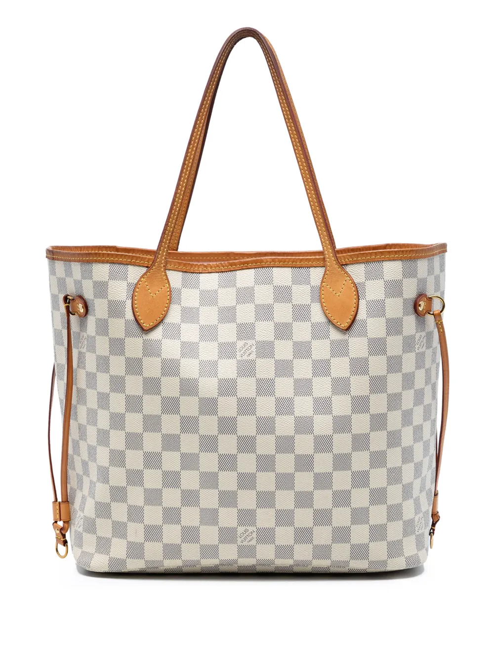 Louis Vuitton Pre-Owned 2016 Damier Azur Neverfull MM tote bag | White | Image 1