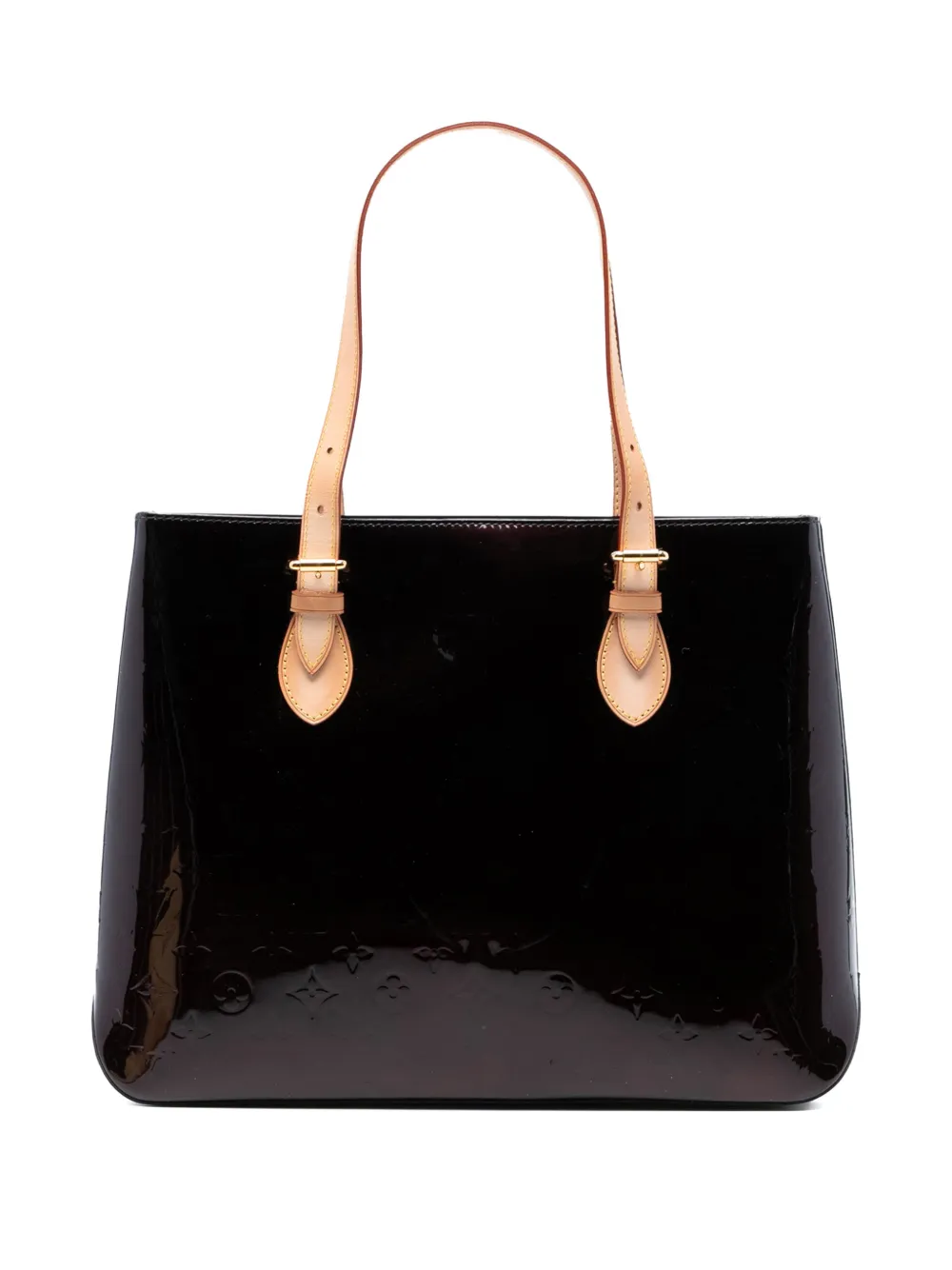 Louis Vuitton Pre-Owned 2008 Monogram Vernis Brentwood tote bag - Viola